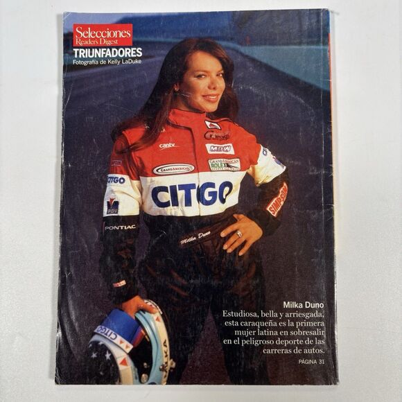 2004 Celia Cruz Milka Duno TOYOTA CAMRY Selecciones Reader’s Digest Spanish Car - Picture 2 of 6